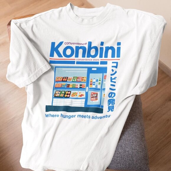 Graphics Convenience Store T-shirt, 90s Graphics Tee - Picture 1 of 4